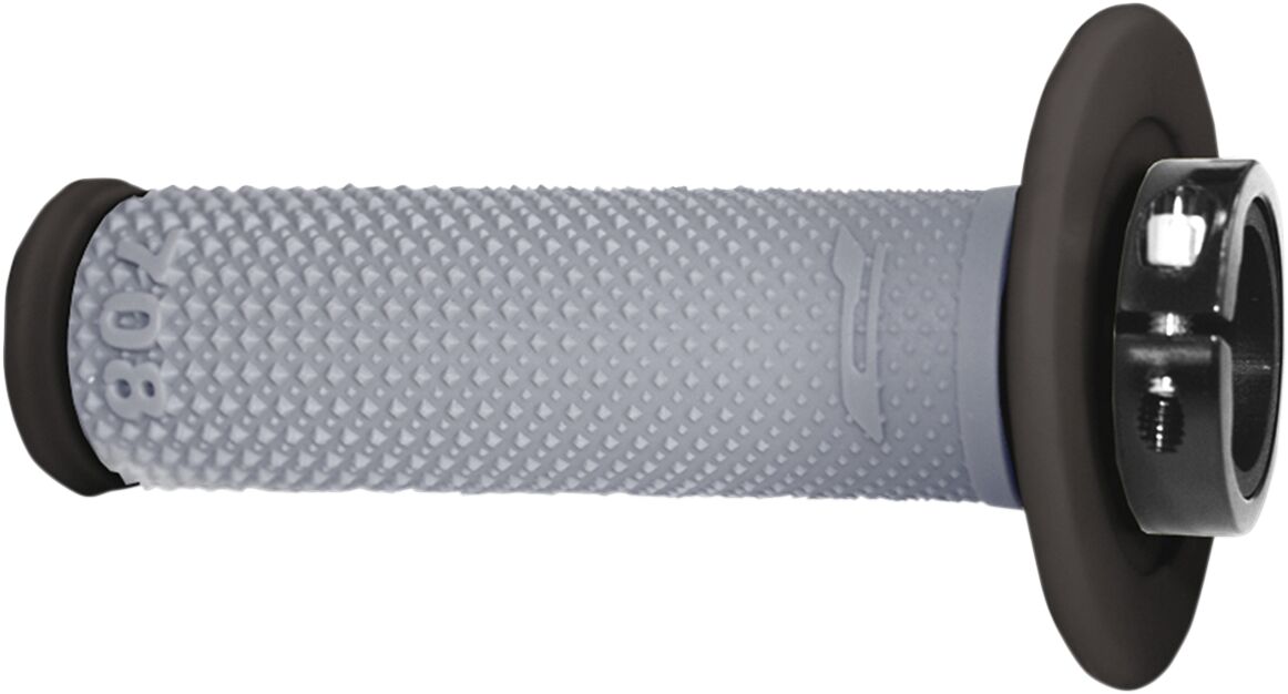708 OFFROAD SINGLE DENSITY LOCK ON GRIPS BLACK/GRAY