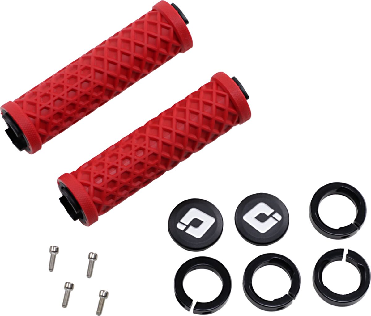Red Vans Lock-On Grips