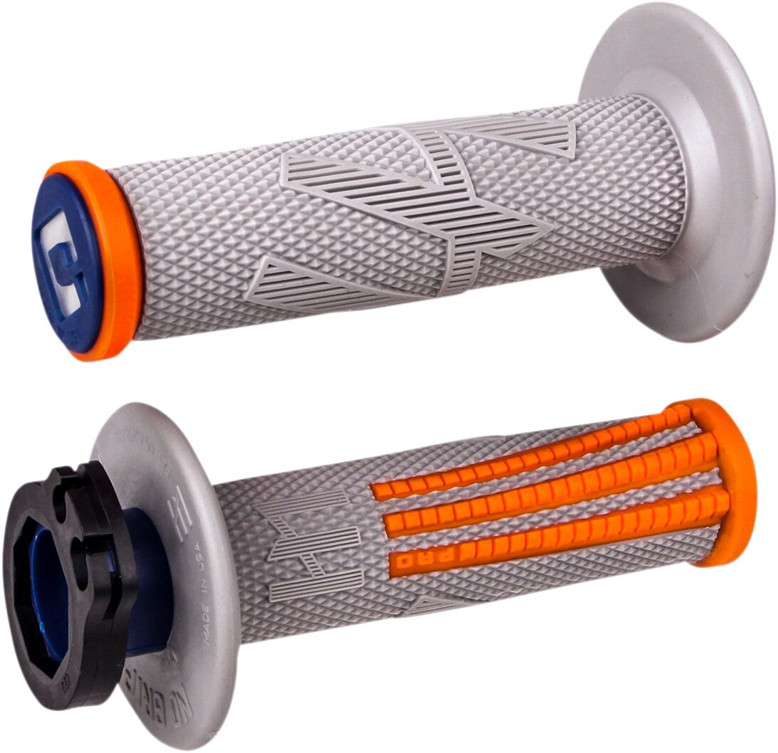 Green/Orange Emig Pro V2 Grips