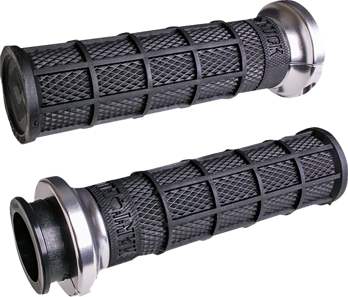 Grips - Indian - Black/Silver
