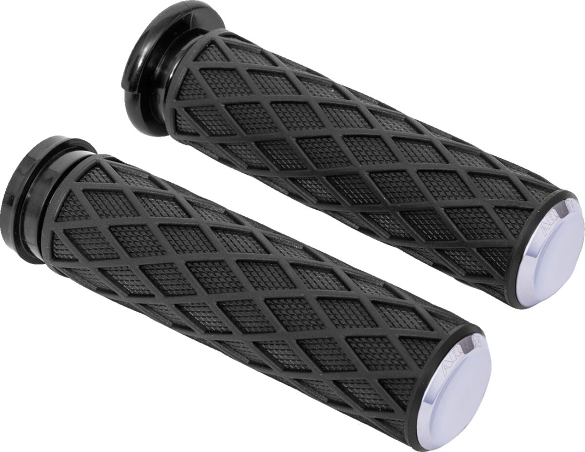 Grips - Diamond - Cable - Chrome