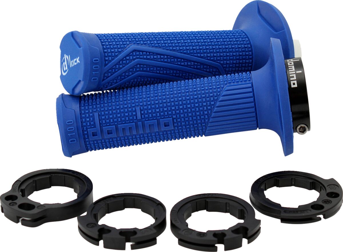 Grips - D100 - Lock-On - Blue