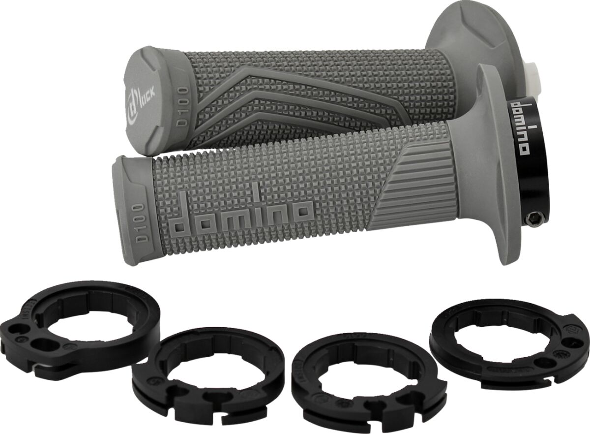Grips - D100 - Lock-On - Gray
