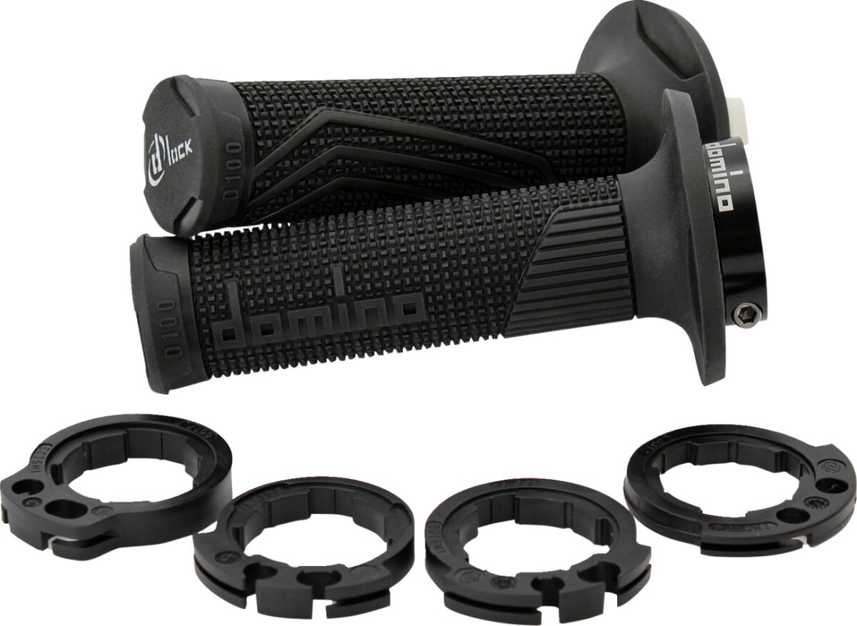Grips - D100 - Lock-On - Black