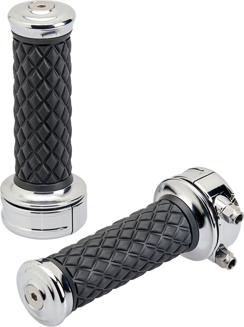 Grips - Alumicore - CSTEM - Chrome
