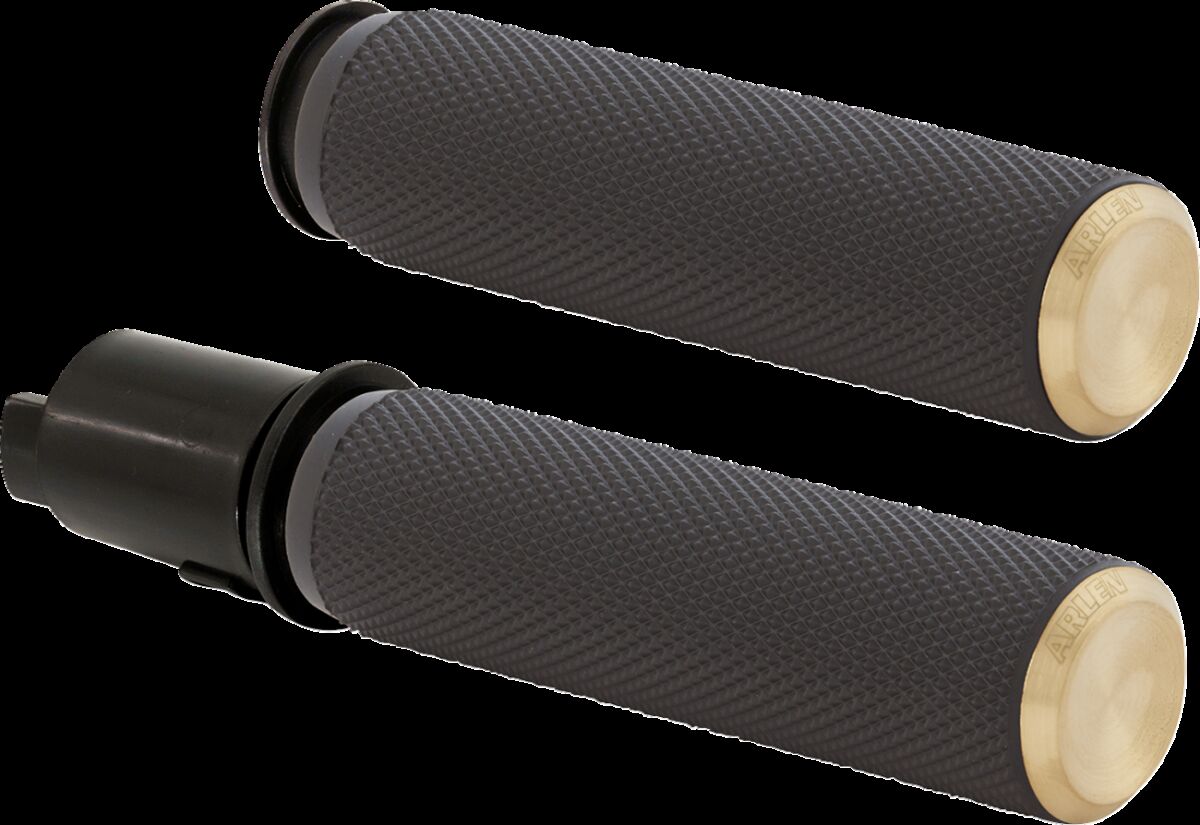 Grips - Knurled - TBW - Brass