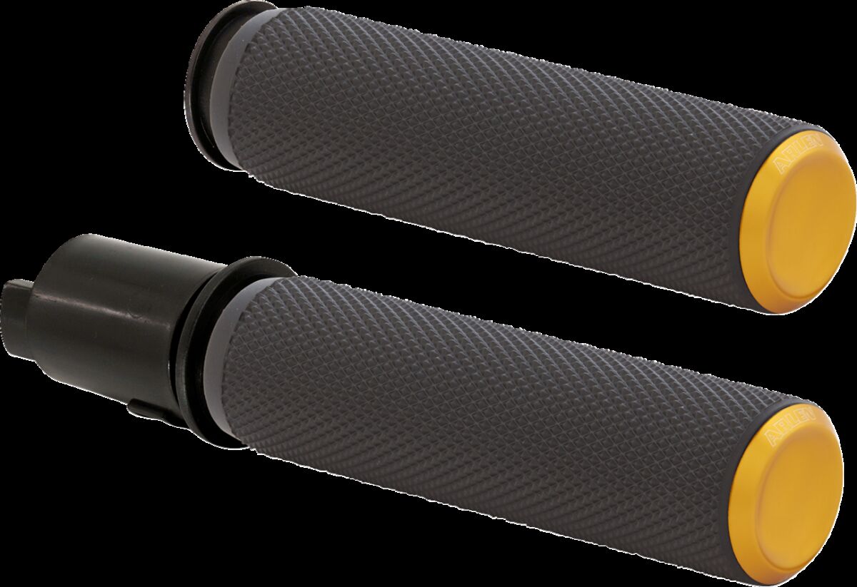 Grips - Knurled - TBW - Gold