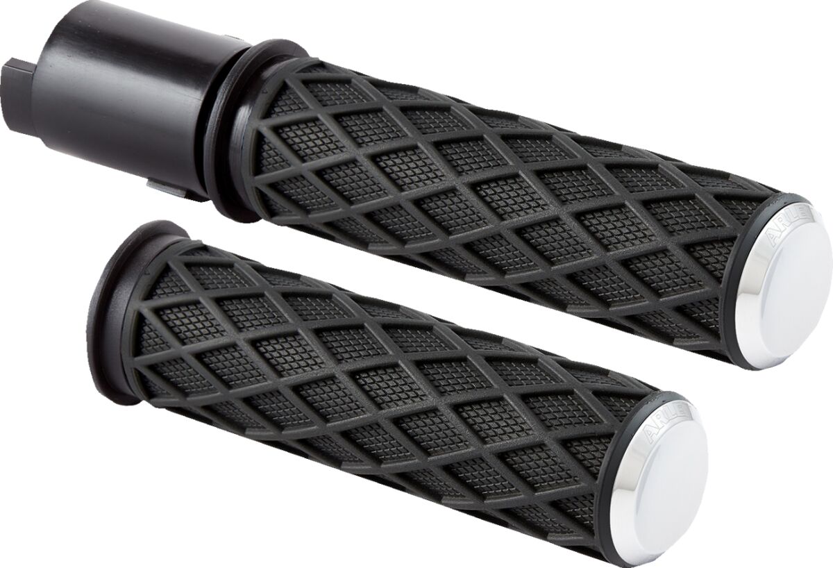 Grips - Diamond - TBW - Chrome