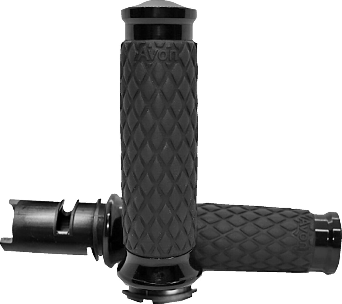GRIPS DIAMOND CONTOUR BLACK ANODIZED TBW