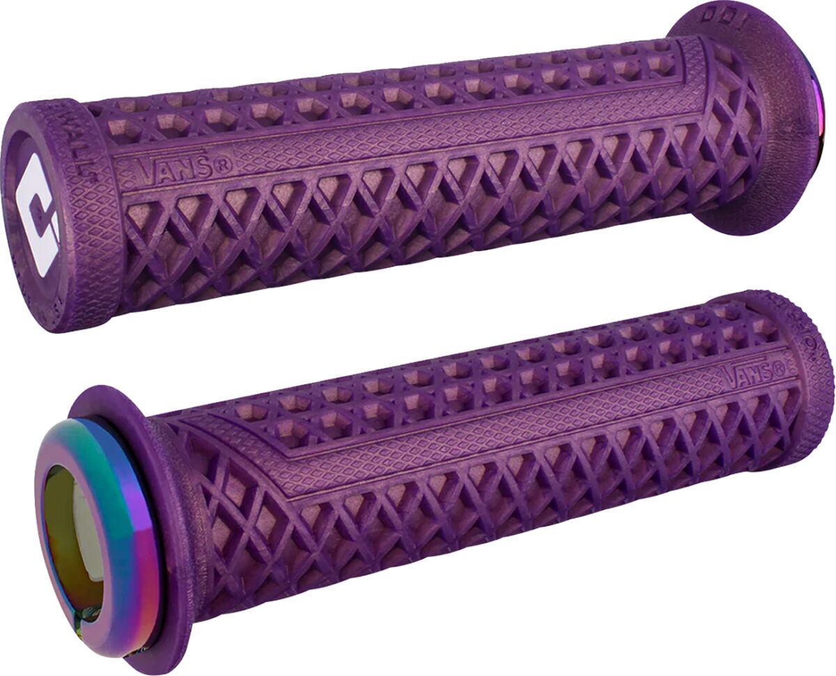 Vans v2.1 Lock-On Grips - PWC - Purple/Oil Slick