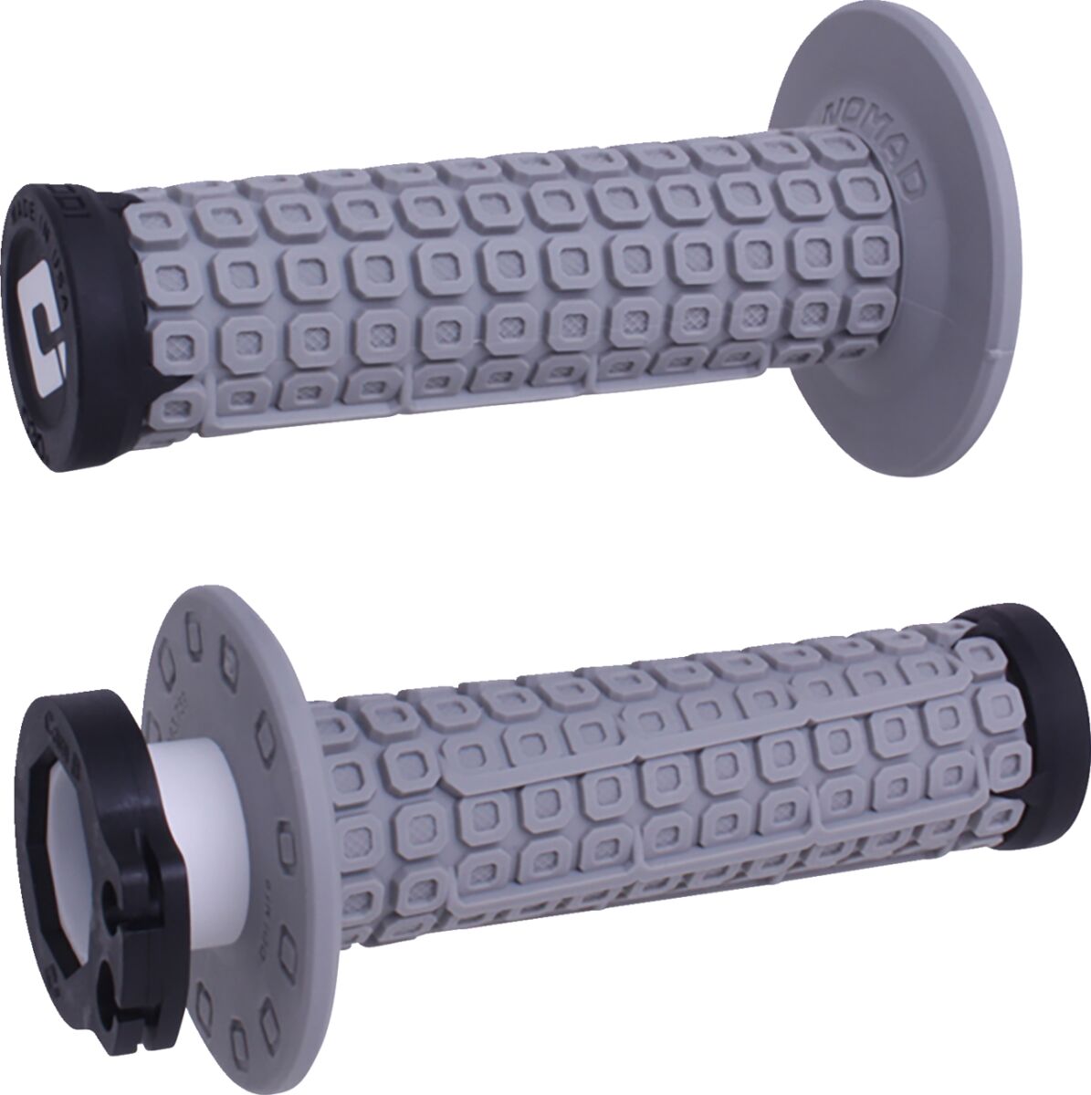 Nomad Lock-On Grips - Off-Road - Gray/Black/Black