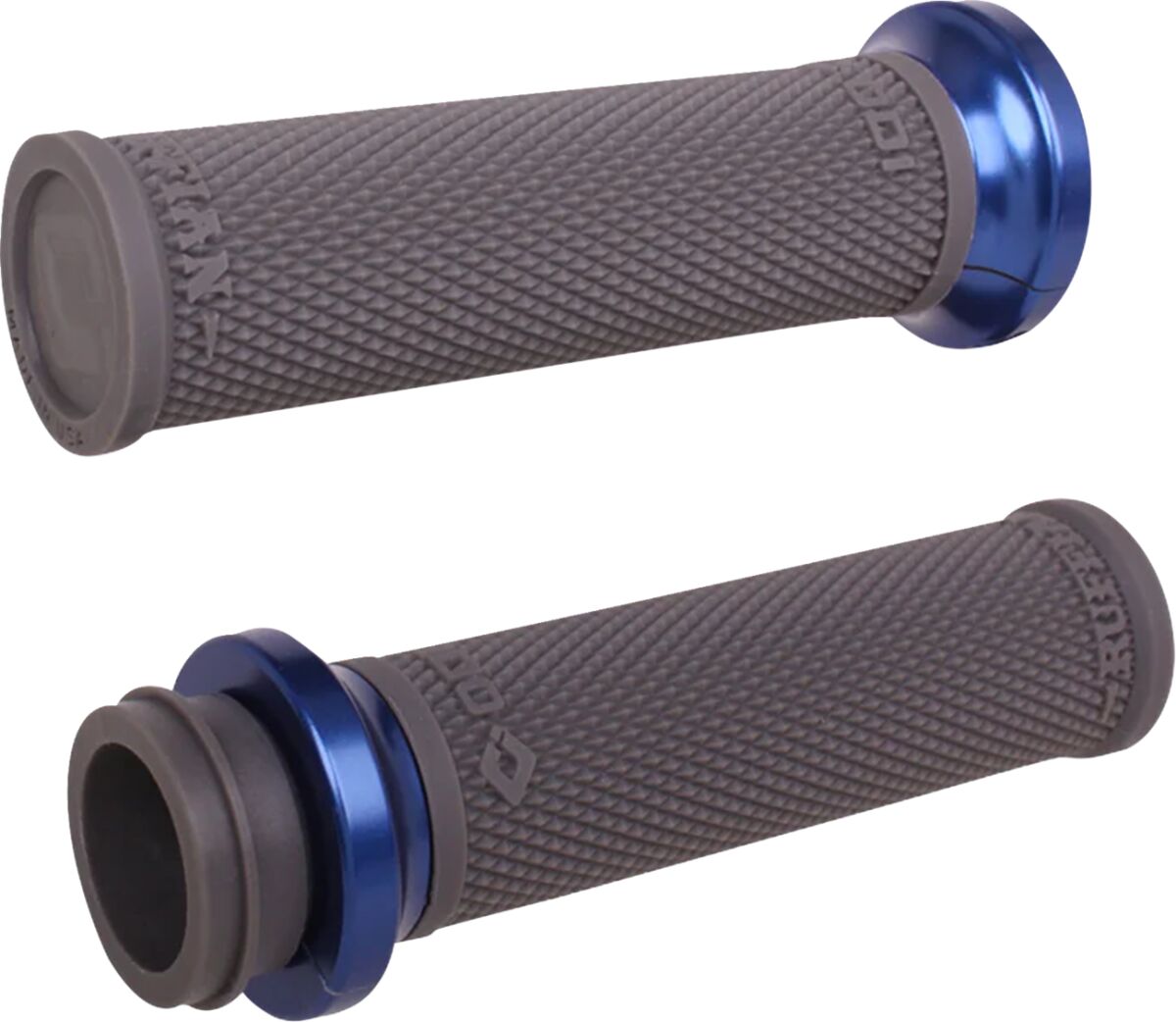 GRIPS RUFFIAN LOCK ON INDIAN TBW BLK/ANO BLUE