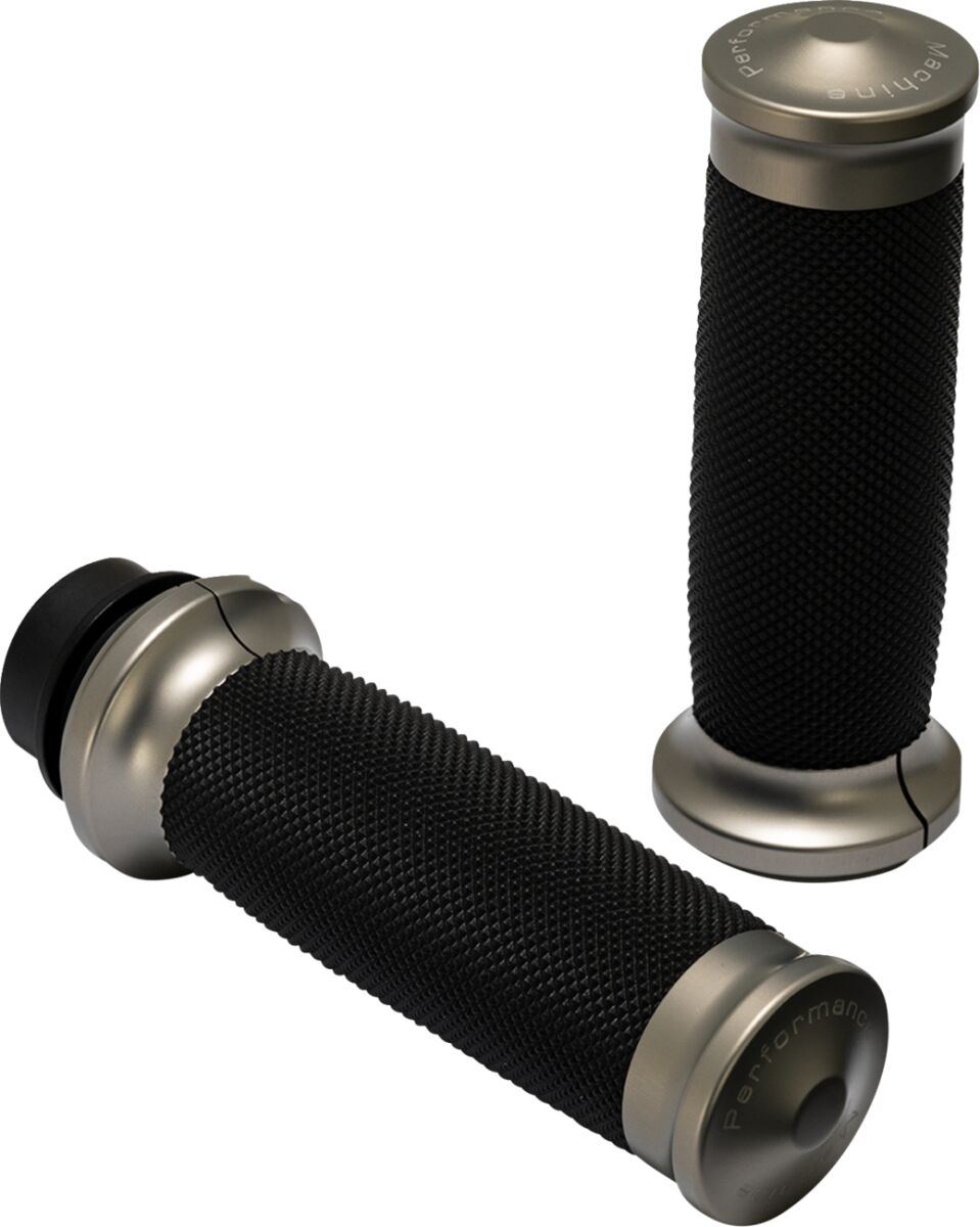 Contour Renthal Wrapped Grips - TBW - Gunmetal Gray