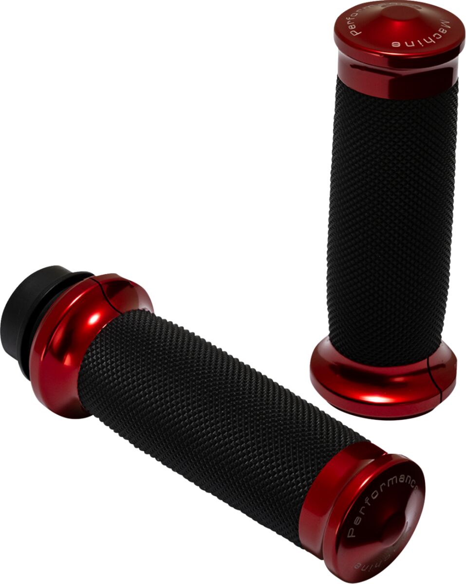 Contour Renthal Wrapped Grips - TBW - Red
