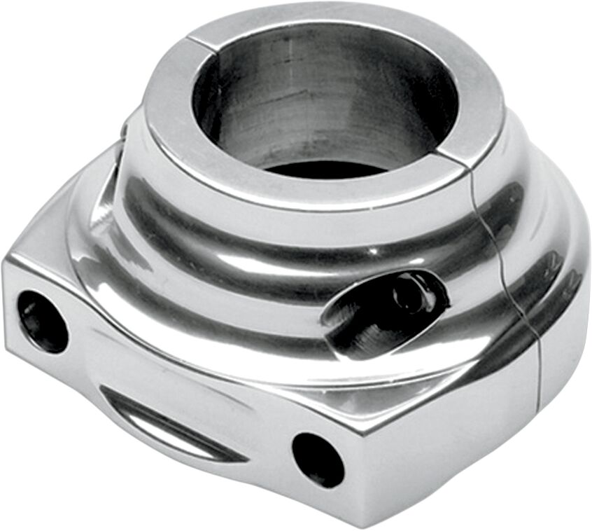 CHROME THROTTLE HOUSING   DUAL CABLE (SNAP IN CABLE)