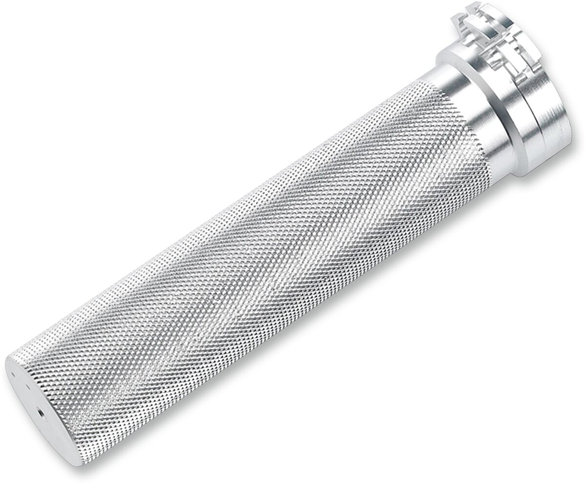 WHISKEY 1" THROTTLE DUAL CABLE TUBE POLISHED