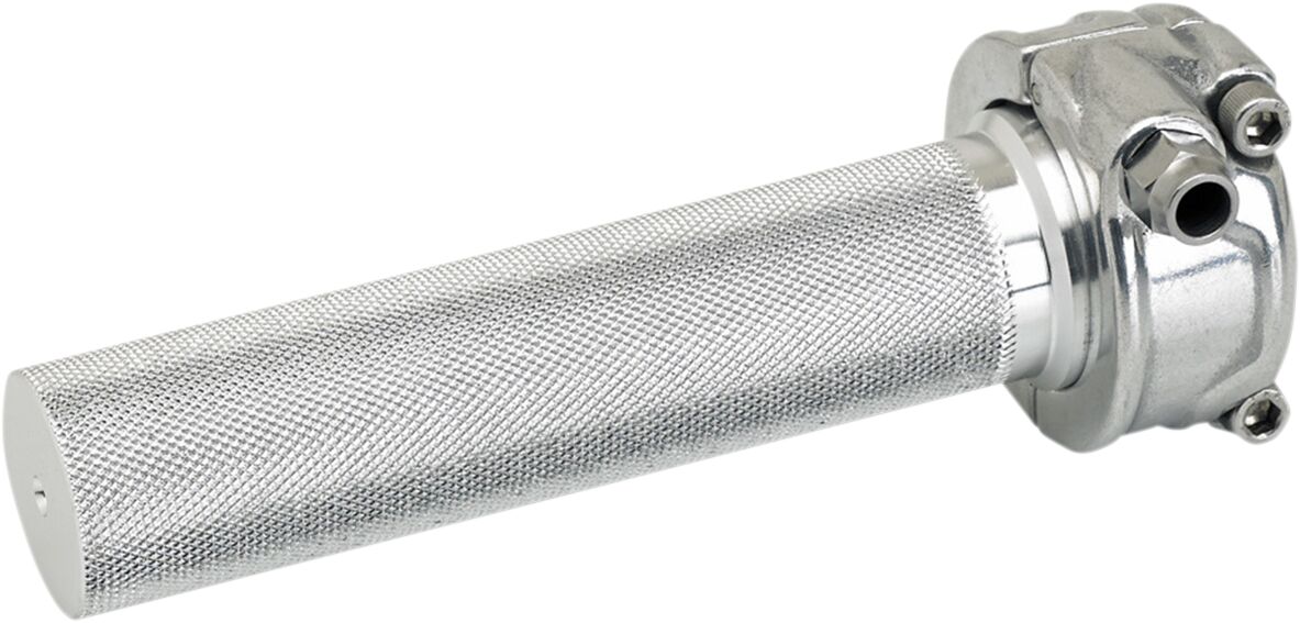 WHISKEY 1" THROTTLE SINGLE CABLE ASSEMBLY POLISHED
