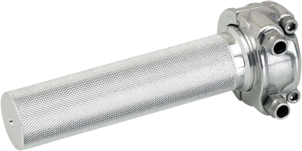 WHISKEY 1" THROTTLE DUAL CABLE ASSEMBLY POLISHED