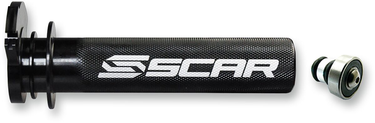 ALUMINUM THROTTLE TUBE & BEARING BLACK