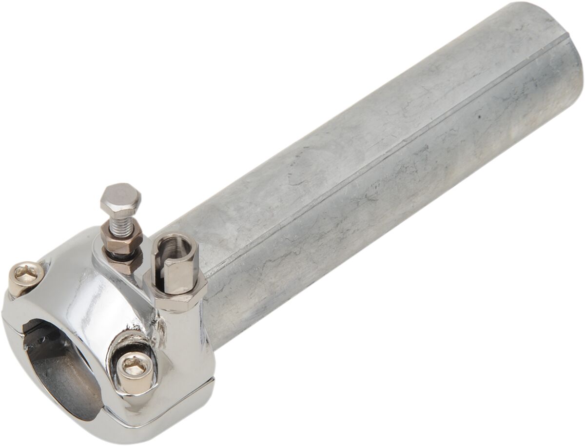 THROTTLE ASSEMBLY CHROME 1"