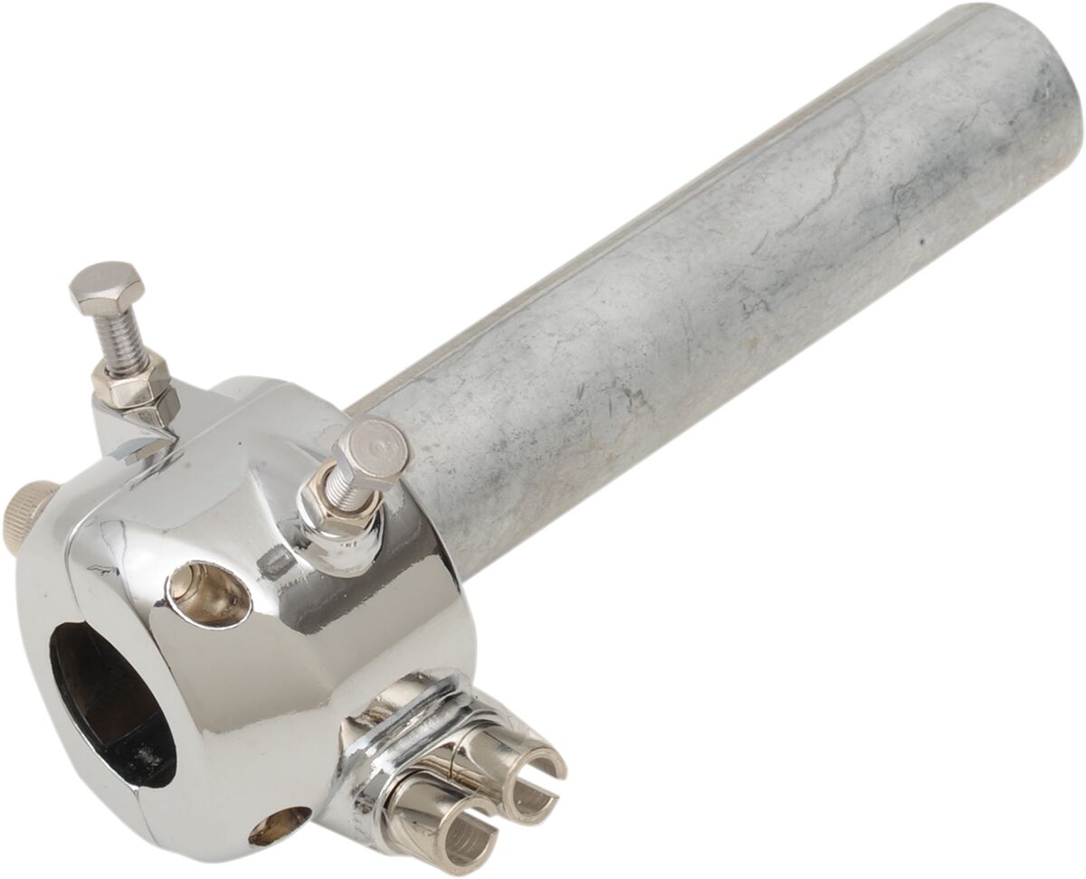 THROTTLE ASSEMBLY CHROME 7/8"