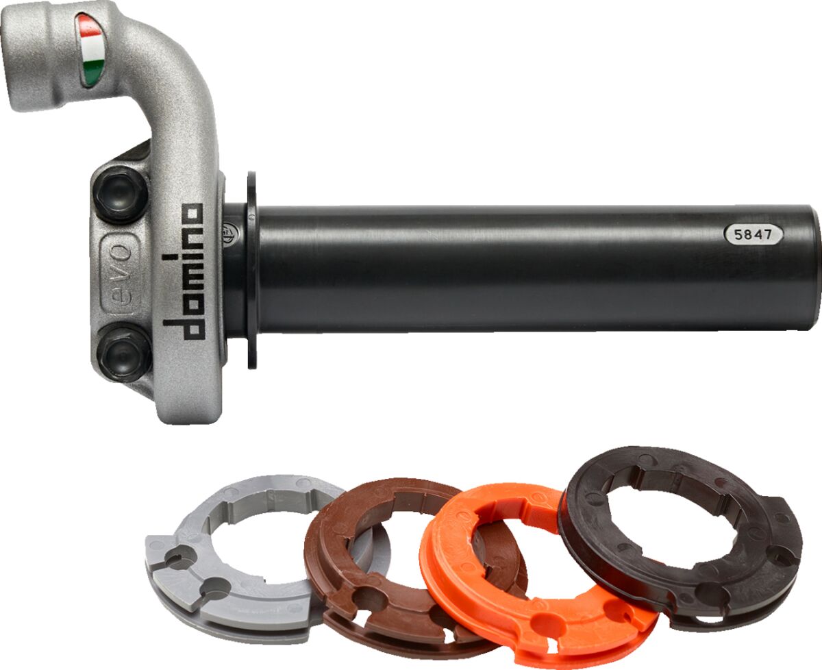 KRK EVO THROTTLE CONTROL NO GRIPS SILVER