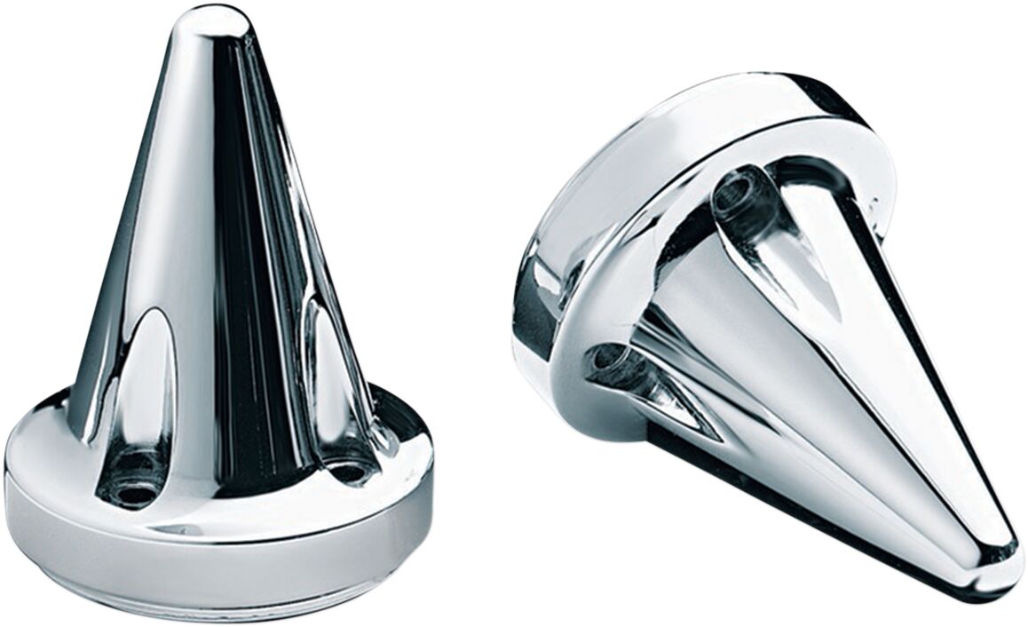 HANDLEBAR END CAP STILETO CHROME