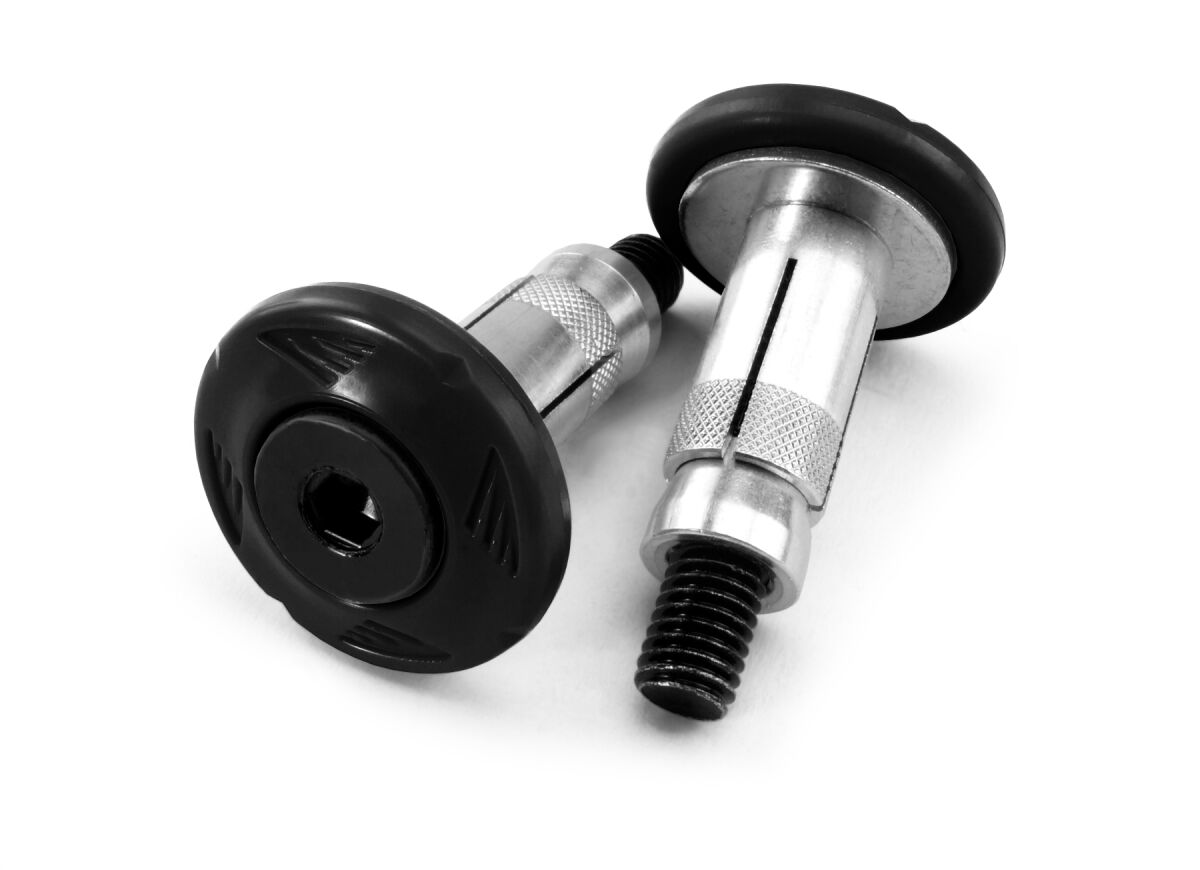 GRIP ARMOR BAR END SET BLACK