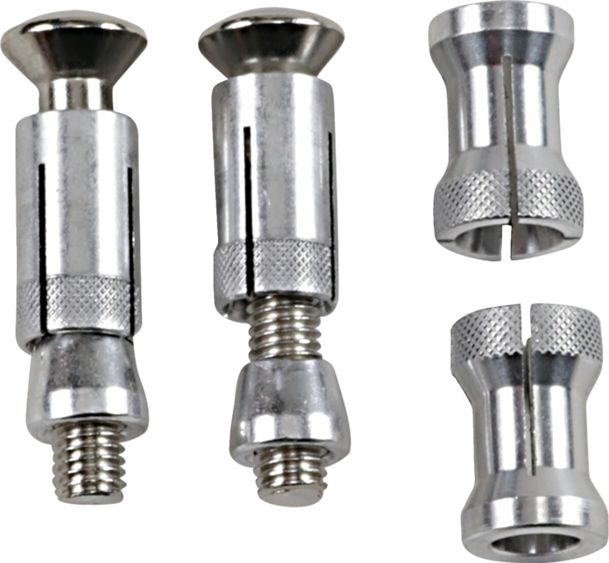 PROBEND POWERGRIP BAR END SET SILVER