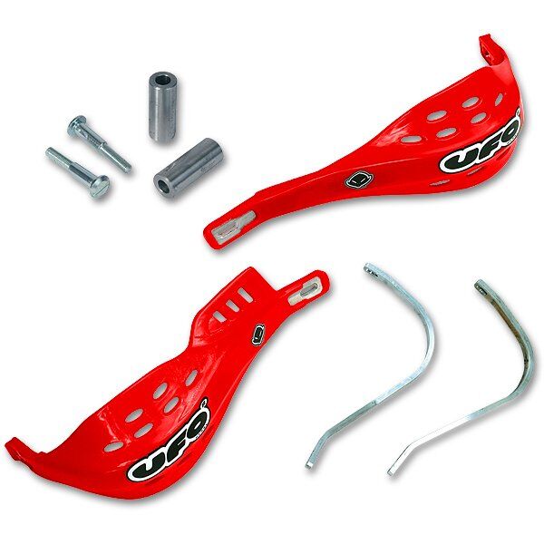 JUMPY SUPERMOTARD UNI HANDGUARDS FOR 28,6mm (1 1/8") PRO-TAPER BARS CRF-RED