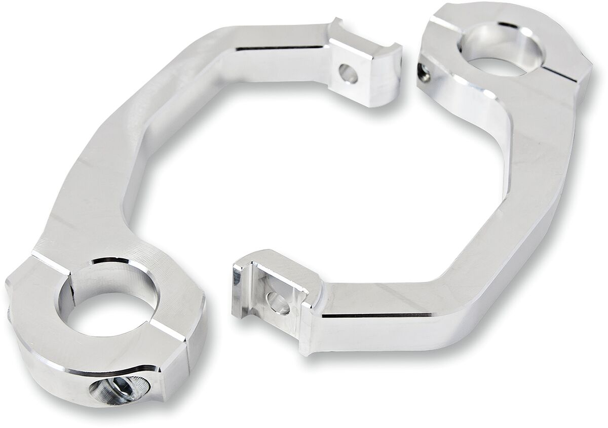 MOUNT FLEX-TEC ALUMINUM 22 MM (7/8") CHROME
