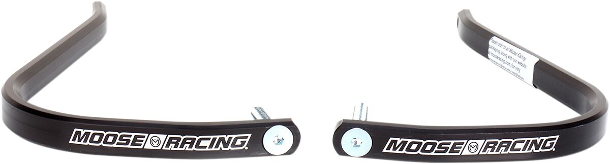 ALUMINIUM HANDGUARDS BLACK  1 1/8"