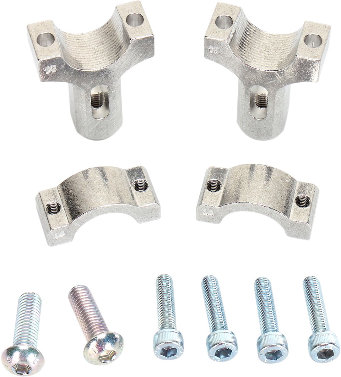 REPLACEMENT INNER CLAMPS ALUMINIUM SILVER