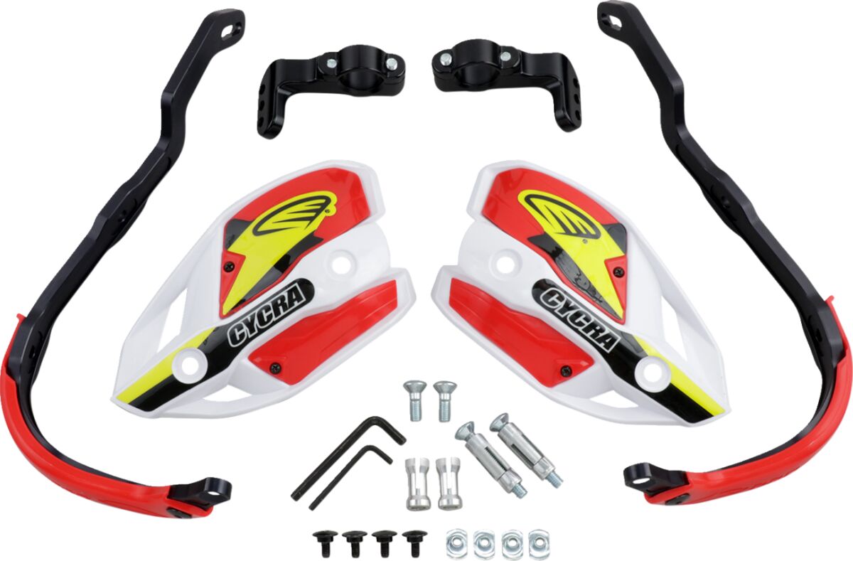 ULTRA PROBEND CRM COMPLETE RACER PACK 1 1/8"(28,6MM) WHITE/RED