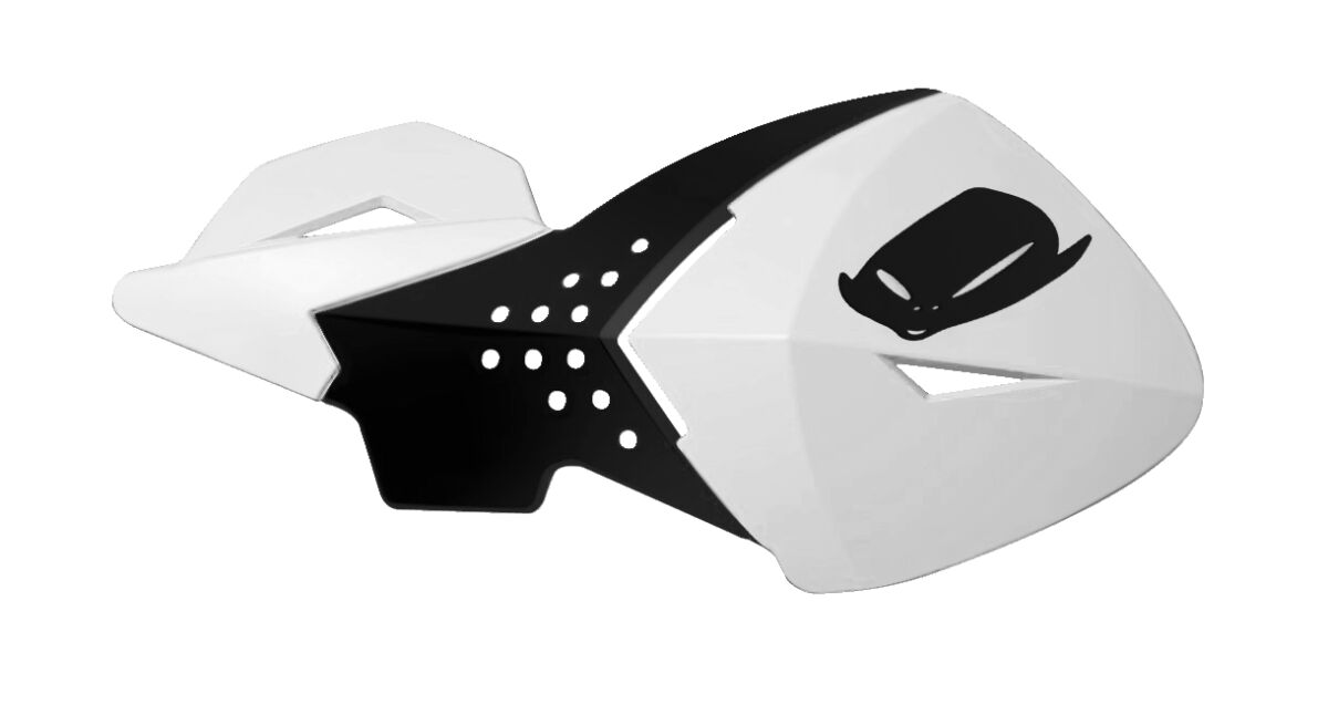 UNIVERSAL ESCALADE HANDGUARDS WHITE/BLACK