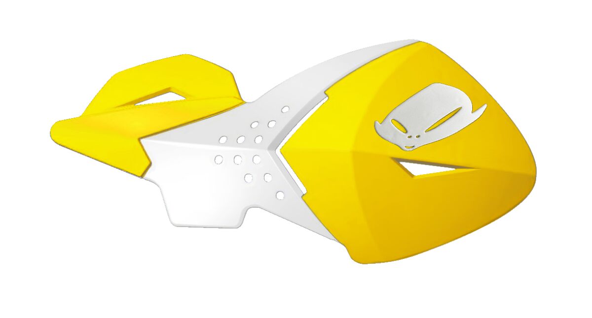 UNIVERSAL ESCALADE HANDGUARDS RM-YELLOW/WHITE