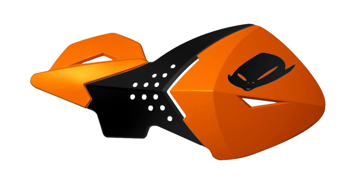 REPLACEMENT PLASTIC FOR ESCALADE HANDGUARDS KTM-ORANGE/BLACK
