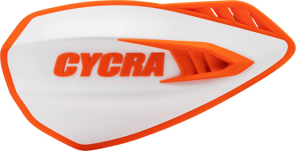 White/Orange Cyclone Handguards