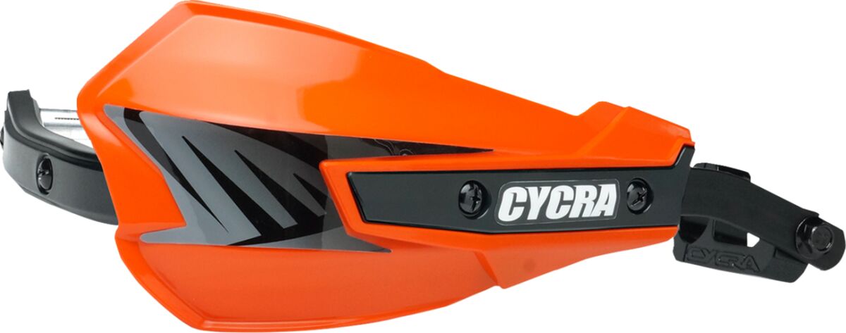 VORTEX HAND GUARD/W UNIVERSAL U-CLAMPS - ORANGE