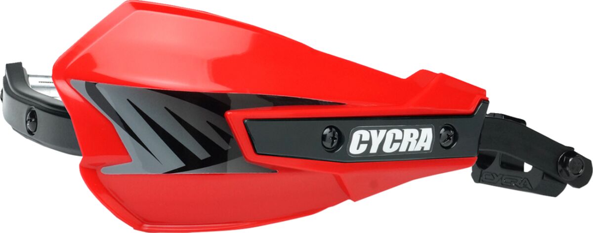 VORTEX HAND GUARD/W UNIVERSAL U-CLAMPS - RED