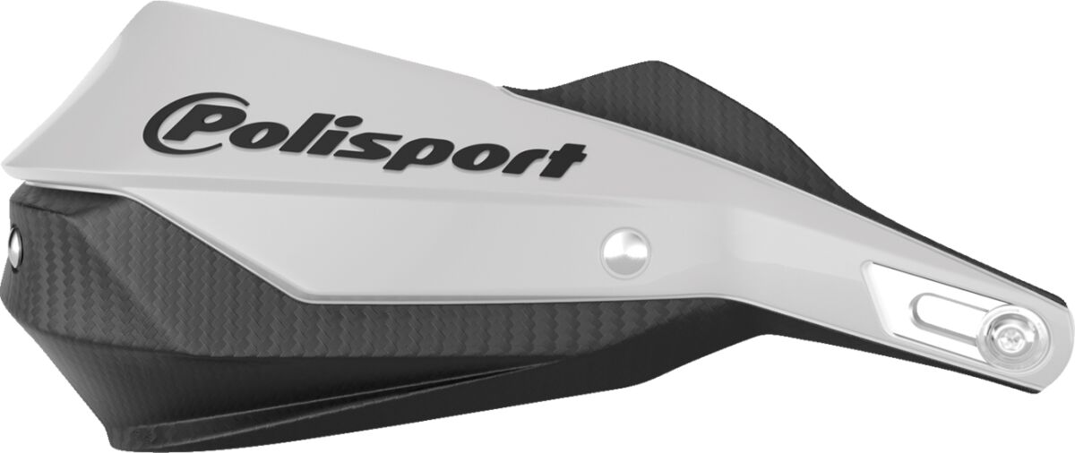 HANDGUARD TRAIL BLAZER CF MOTO WHT/BLK