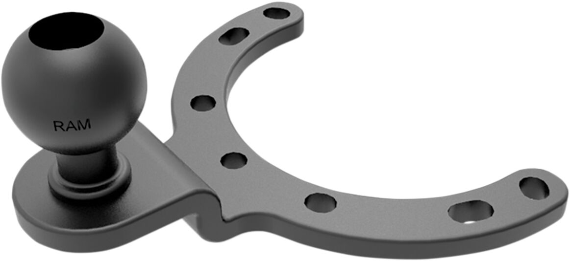 MOUNT BASE GAS TANK ALUMINUM BLACK