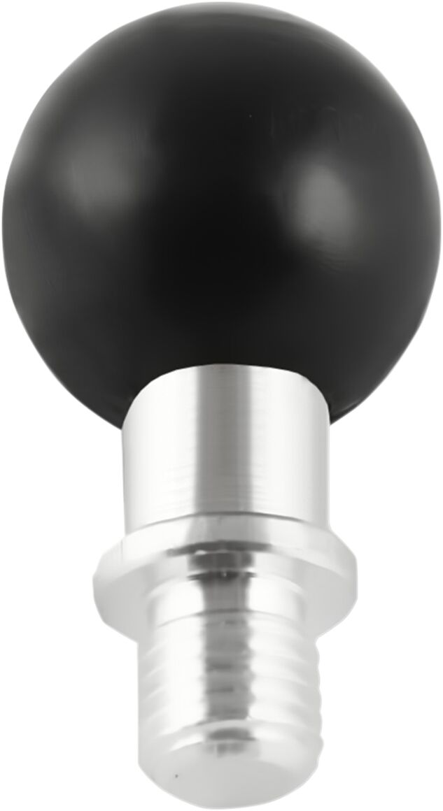 MOUNT BASE MALE THREAT ALUMINUM RUBBER BLACK NATURAL