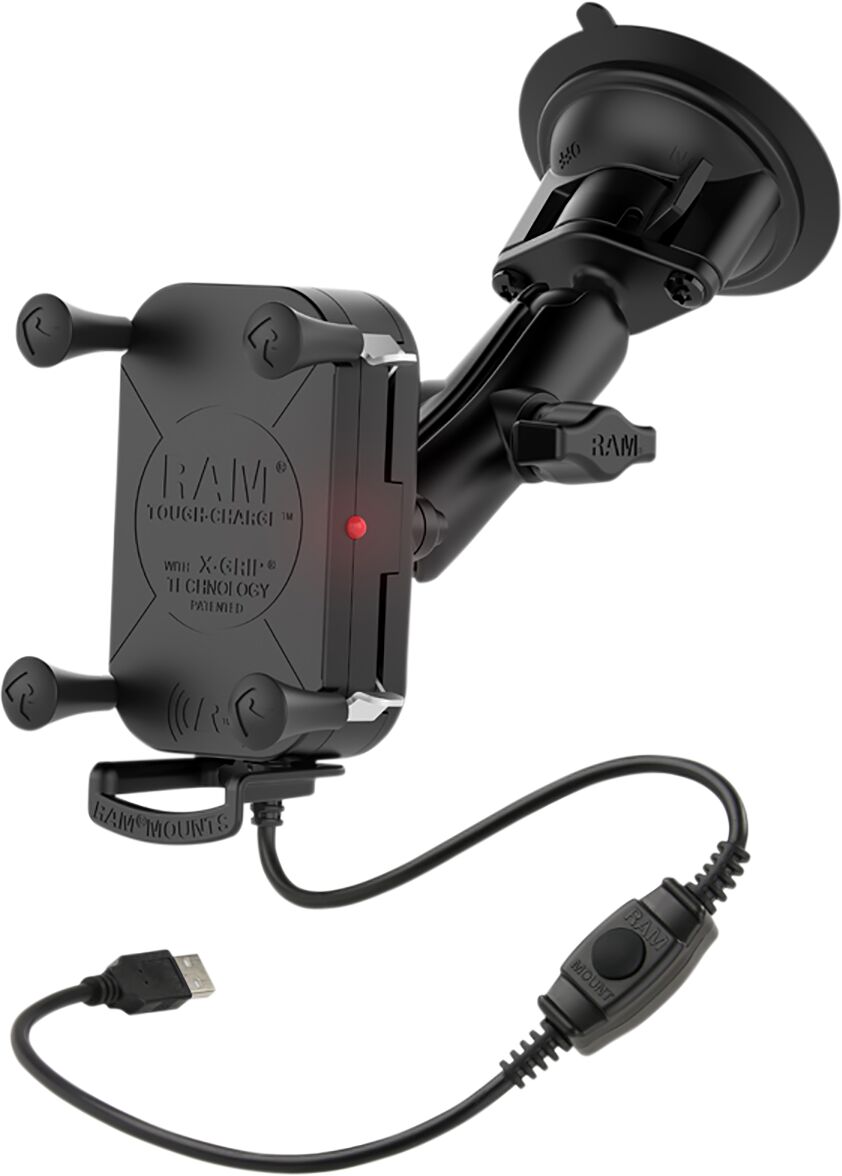 Tough-Charge™ Waterproof Wireless Charging Suction Cup Mount