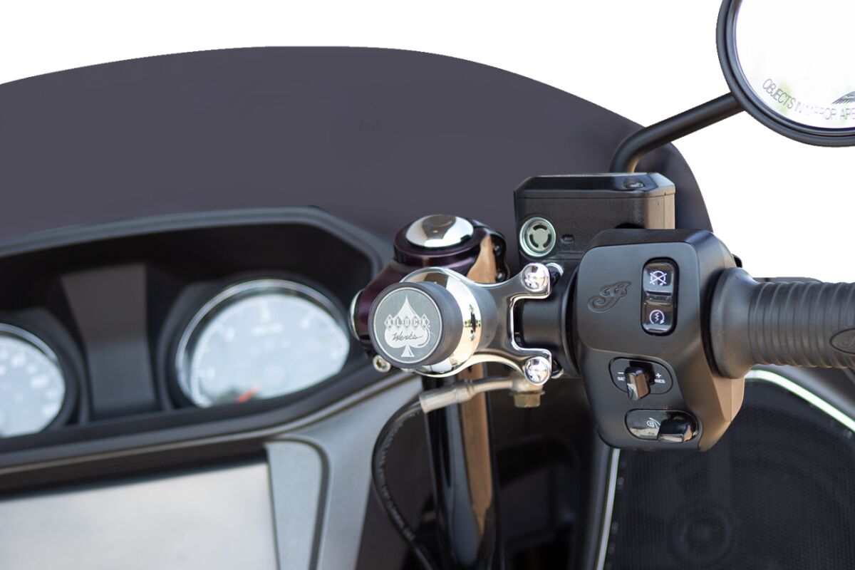 Ambidextrous Mount - iOmount™ - Challenger - Chrome
