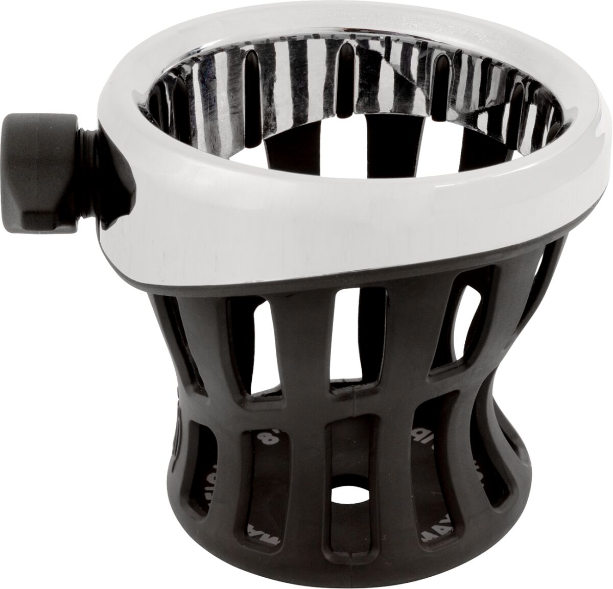 Drink Holder - Gen 2 - Chrome - Black Perch Mount