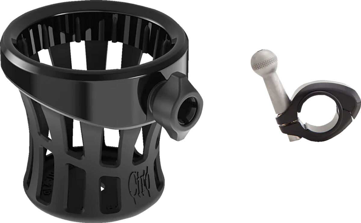 Drink Holder - Gen 2 - Black - Black 7/8"/1" Handlebar Mount