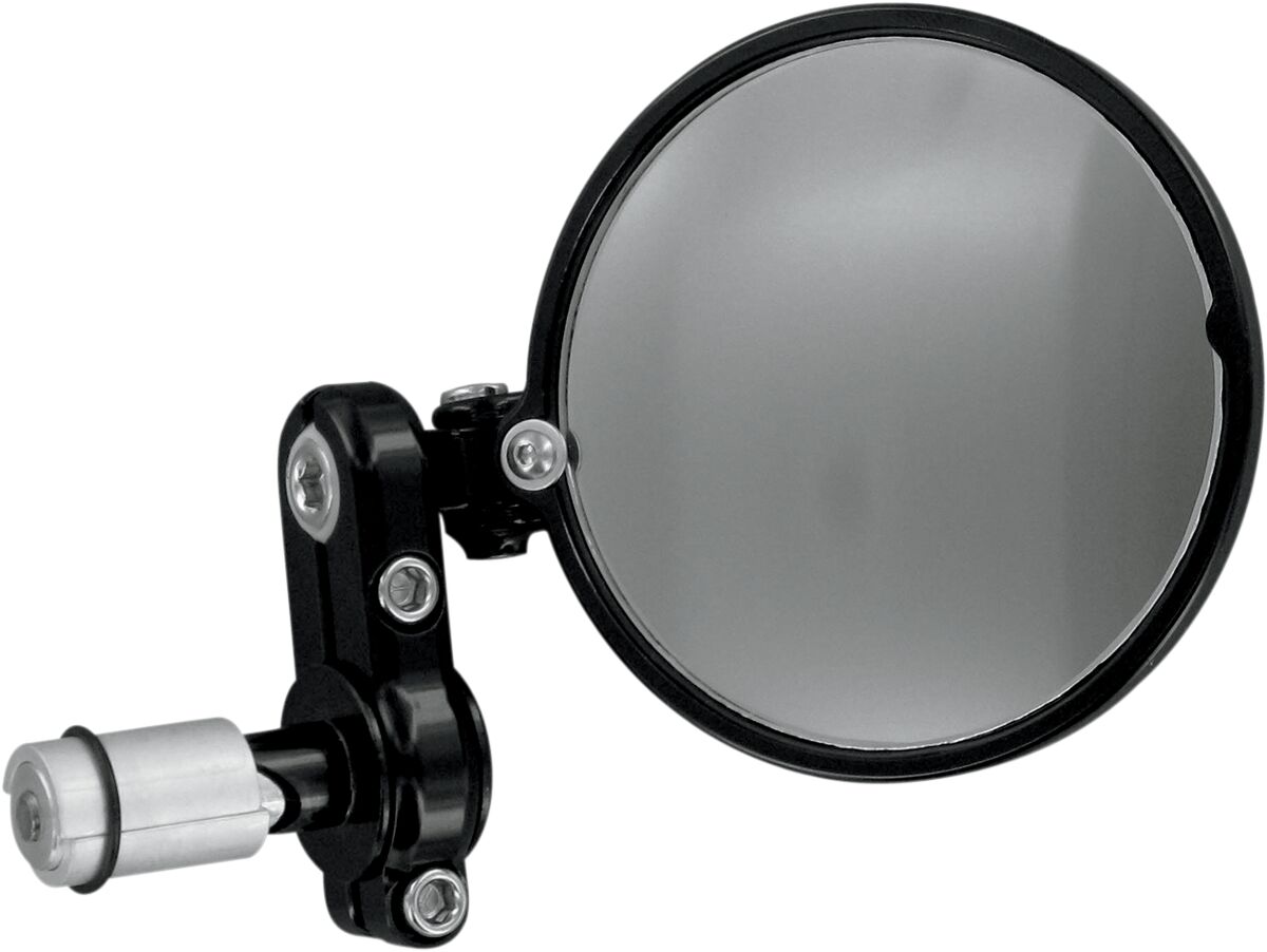 MIRROR BAR END FRANCO BLACK