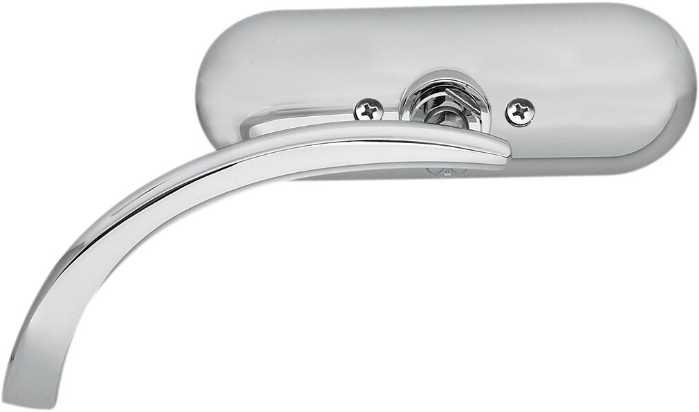 MIRROR MINI-OVAL MICRO CHROME LEFT