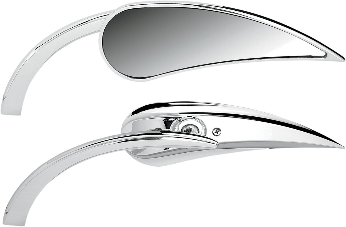 MIRROR RAD 2 MICRO CHROME LEFT